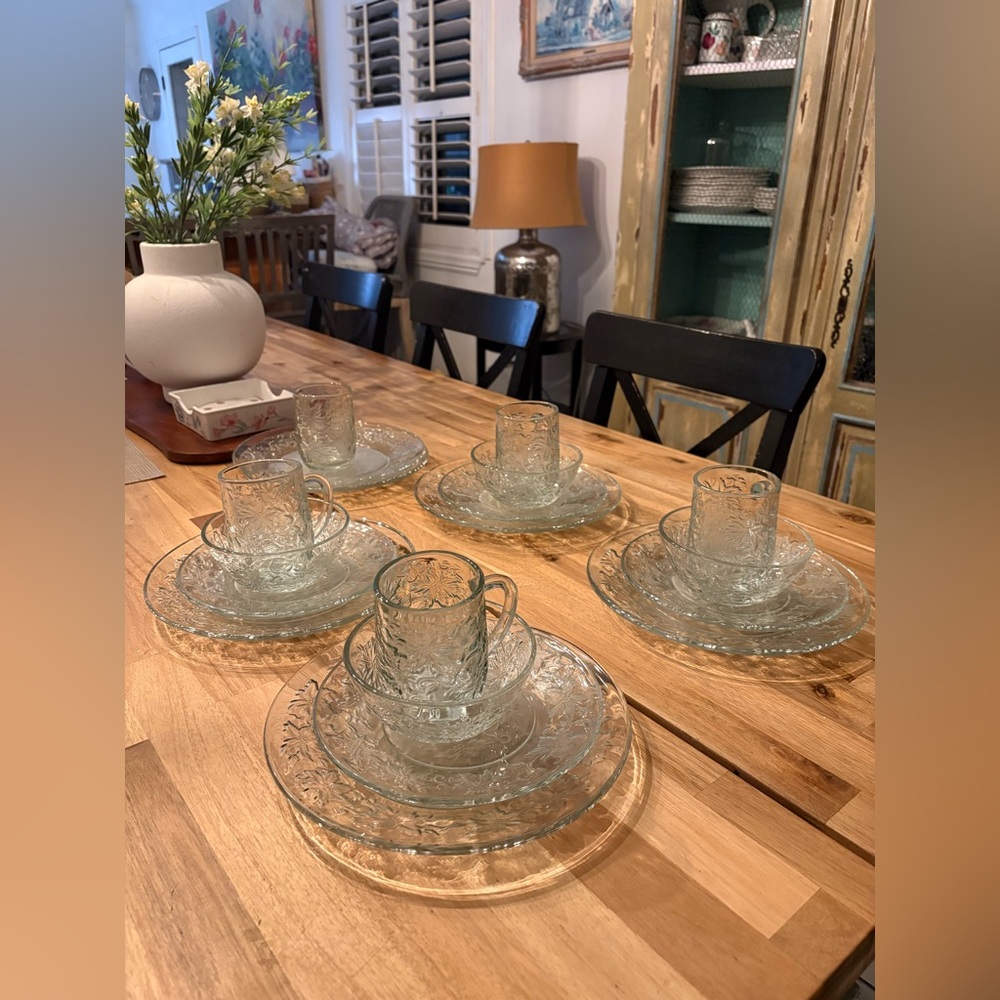 Princess House Fantasia Dinnerware Set 19 pieces